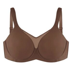 HSIA Brown Full Coverage Cooling Bra 36DDD NWT